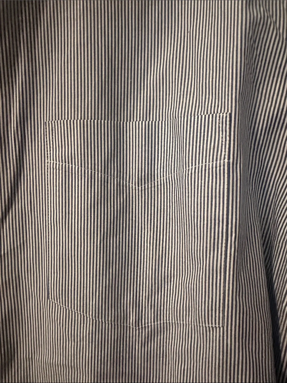 Banana Republic Light Blue Stripe Dress Shirt